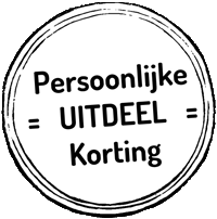 Persoonlijke UITDEEL Korting